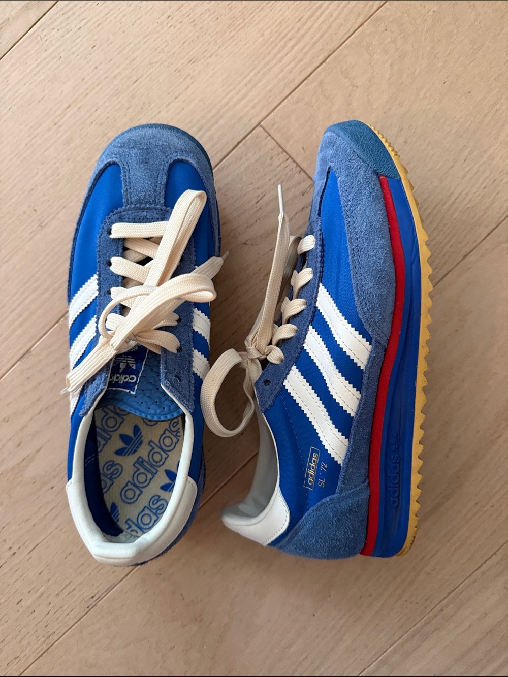 adidas SL72 Cobalt Blue Retro Sneakers